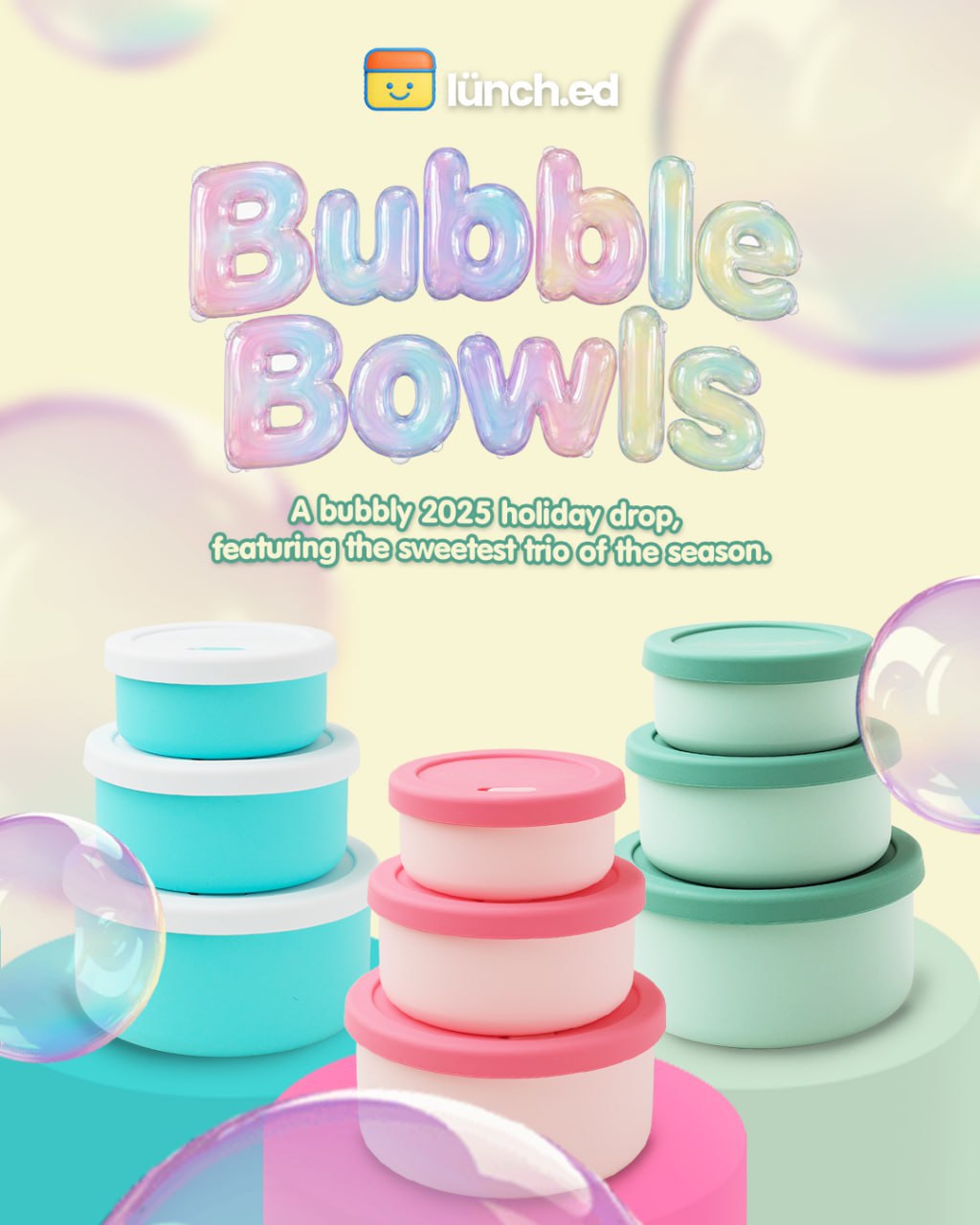 Bubble Bowls | Set of 3 (300ml)